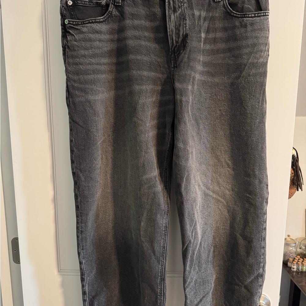AE Stretch Curvy High-Waisted Stovepipe Jean